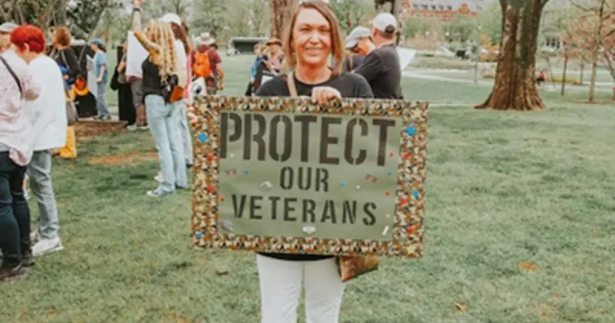 Military spouse navigating successful family transition to civilian life